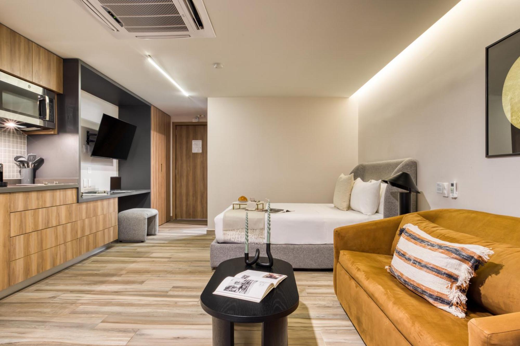Uliv Cibeles Aparthotel Mexico City Bilik gambar
